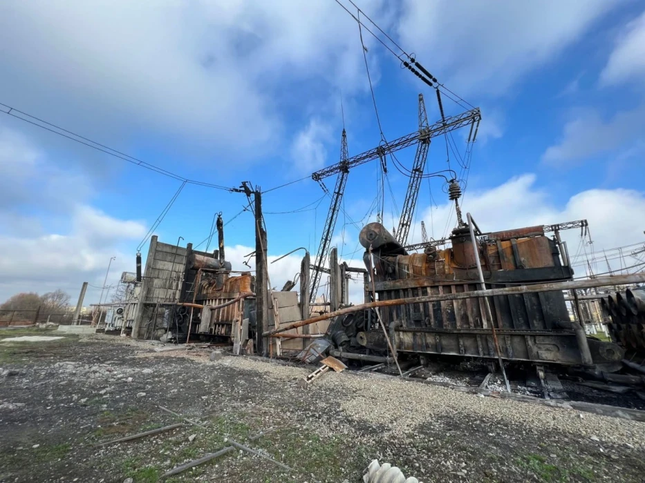 As a result of the russian attack, four thermal power plants of DTEK Energy were damaged, and energy workers were injured