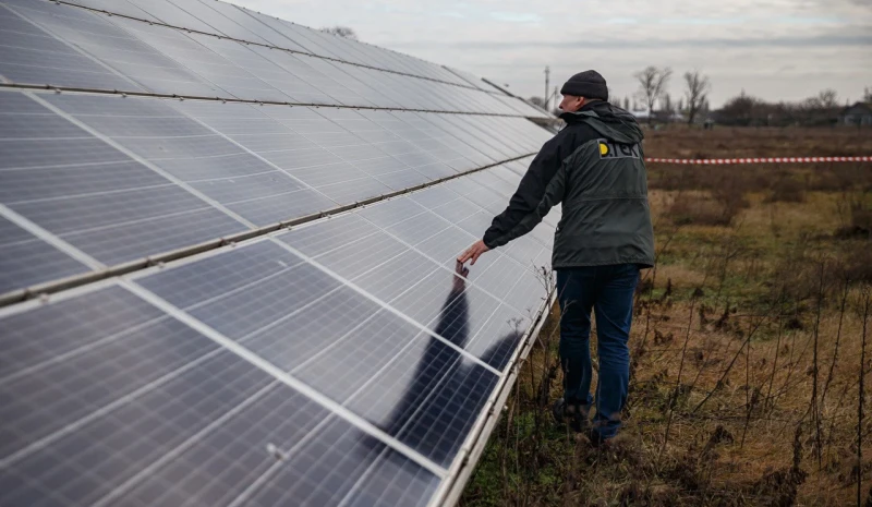 DTEK Renewables repaired 50% of the Tryfonivska SPP capacity