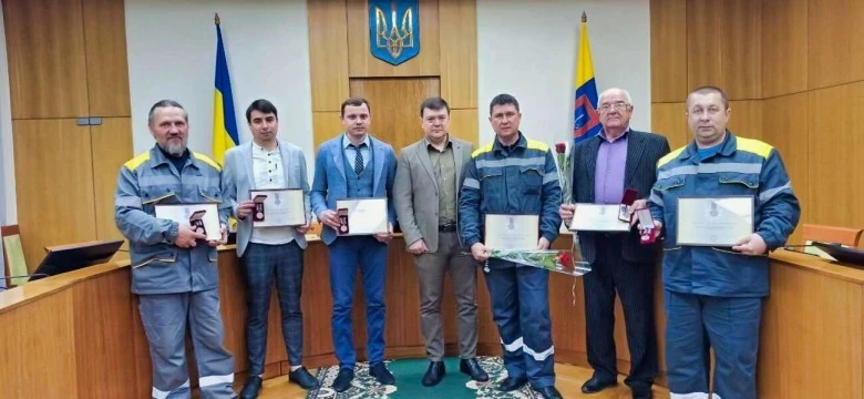 DTEK Odesa Power Grids' power engineers were awarded the President's decoration "For the Defense of Ukraine"
