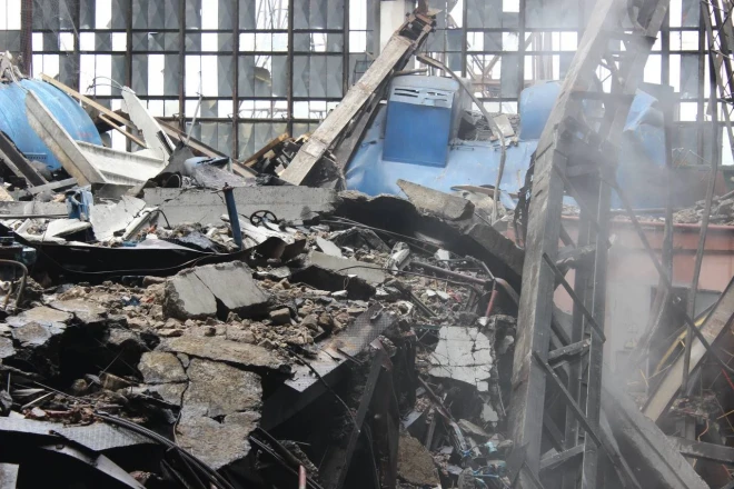 Внаслідок обстрілу росії постраждала одна з теплоелектростанцій ДТЕК Енерго