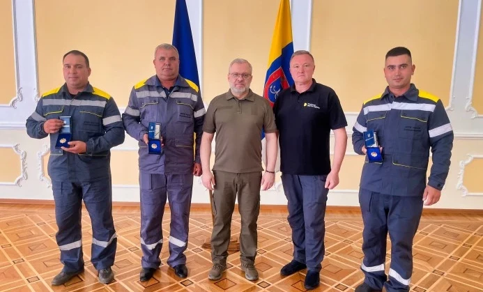 DTEK's power engineers were honored with state awards