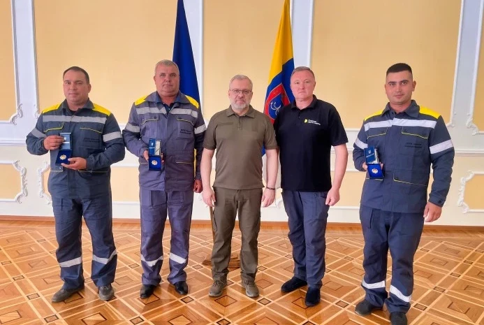 DTEK's power engineers were honored with state awards