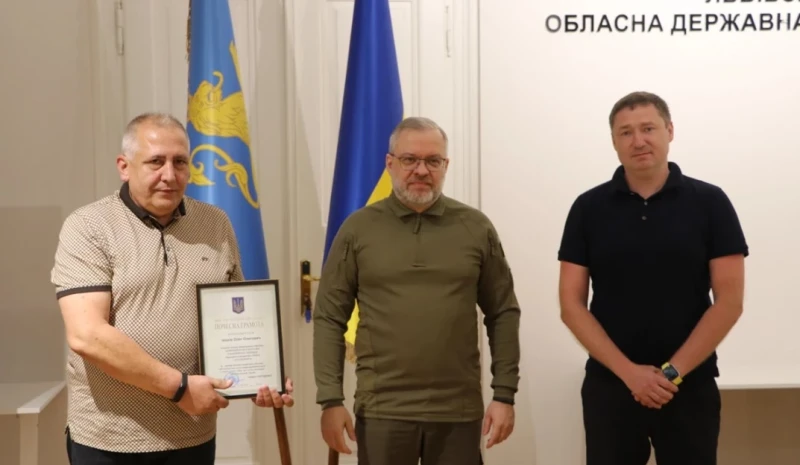 DTEK power engineers were honored with awards from the Ministry of Energy of Ukraine