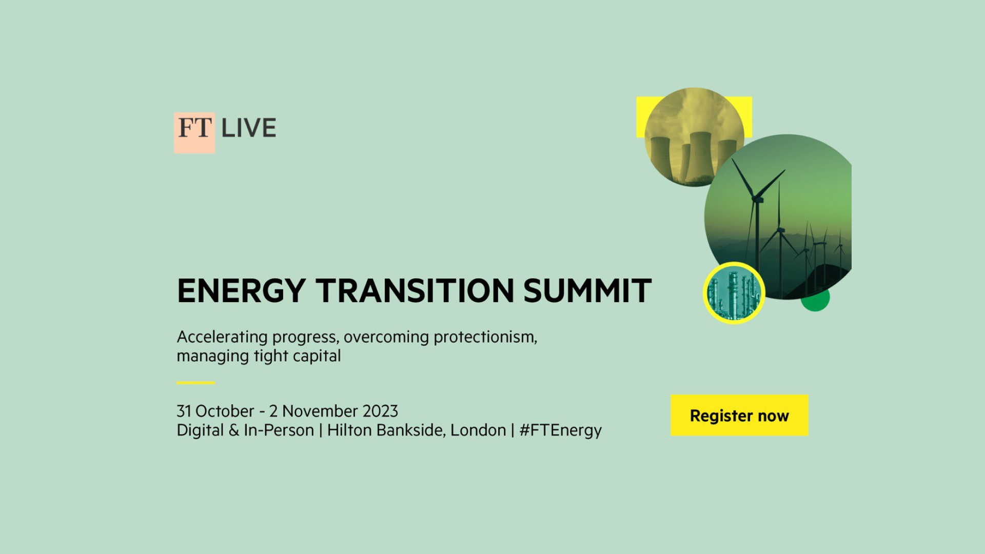 DTEK CEO on Financial Times’ Energy Transition Summit