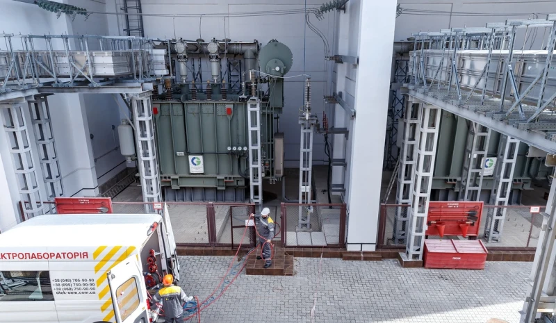 Preparation for winter: DTEK is finishing the modernization of the high-voltage substation and construction of a new underground line in Dnipro