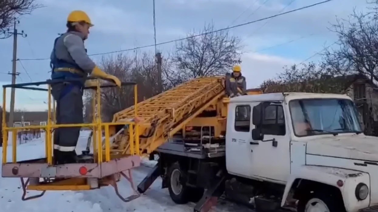DTEK teams face down snowstorms and russian attacks to restore power