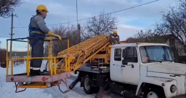 DTEK teams face down snowstorms and russian attacks to restore power