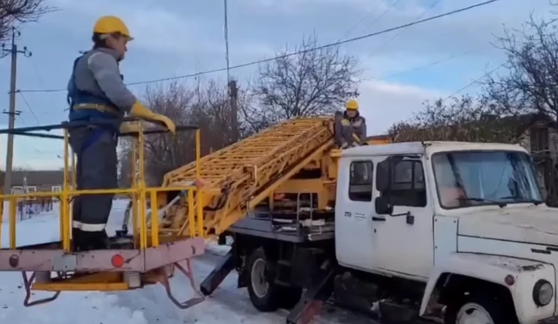 DTEK teams face down snowstorms and russian attacks to restore power
