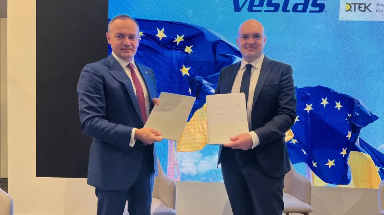 DTEK and Vestas ready to implement Ukraine’s largest private investment project in the energy sector since gaining independence