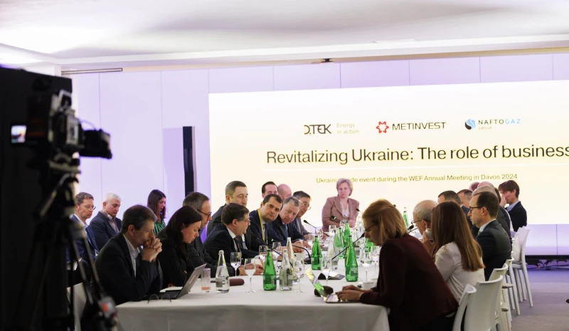 DTEK urges Davos to mobilise capital in defence of Ukrainian economy