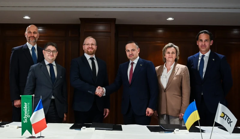 Schneider Electric та Група ДТЕК підписали Меморандум про взаєморозуміння напередодні Ukrainian Recovery Conference  