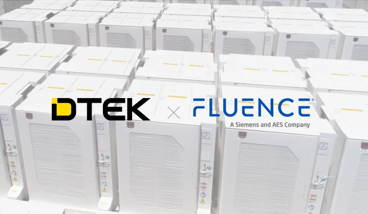 DTEK and Fluence battery storage