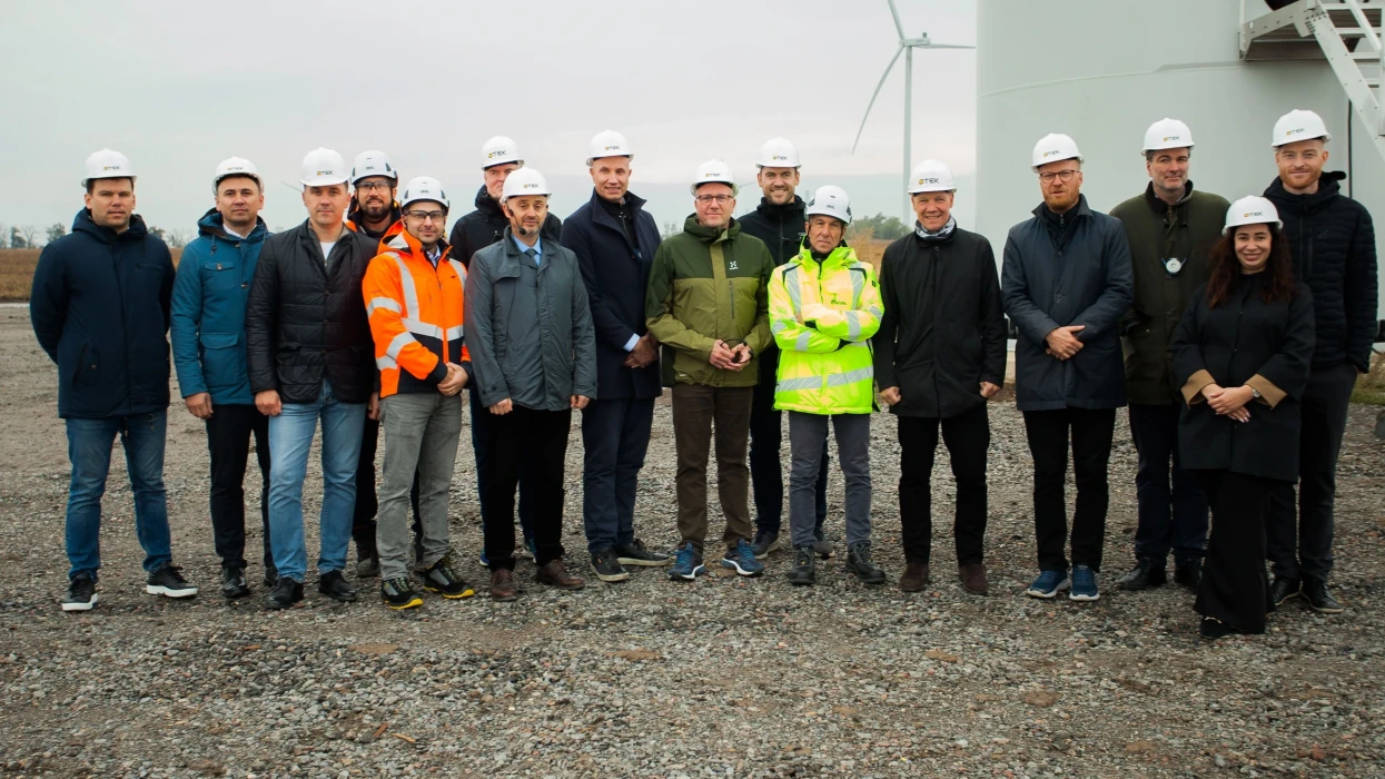 Danish Government visits DTEK’s Tyligulska WPP — soon to be Ukraine’s largest windfarm