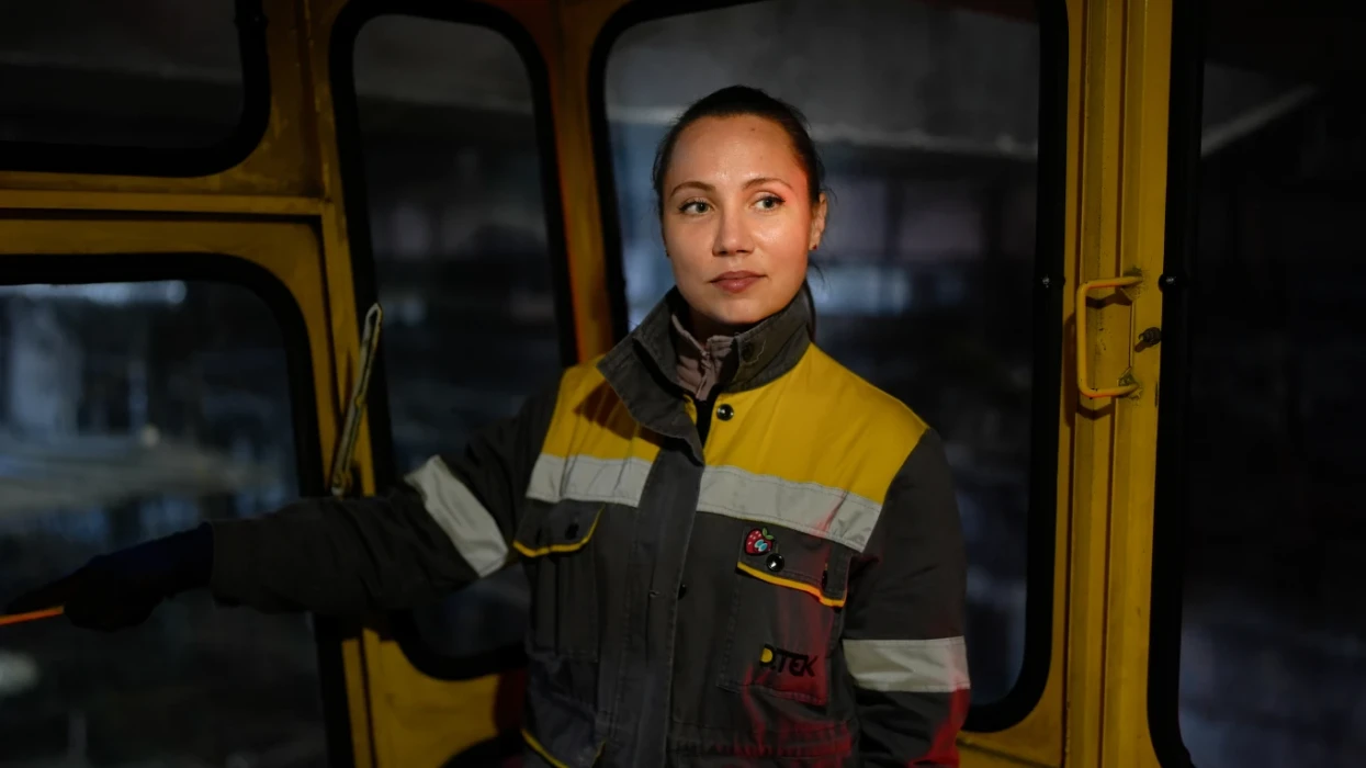 Portraits of energy workers keeping Ukraine out of the dark