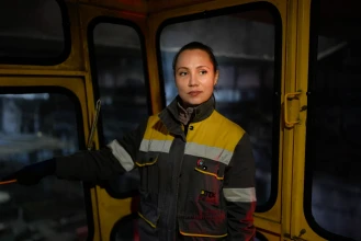 Portraits of energy workers keeping Ukraine out of the dark