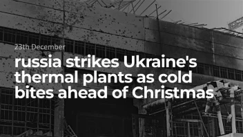 russia strikes Ukraine's thermal plants as cold bites ahead of Christmas