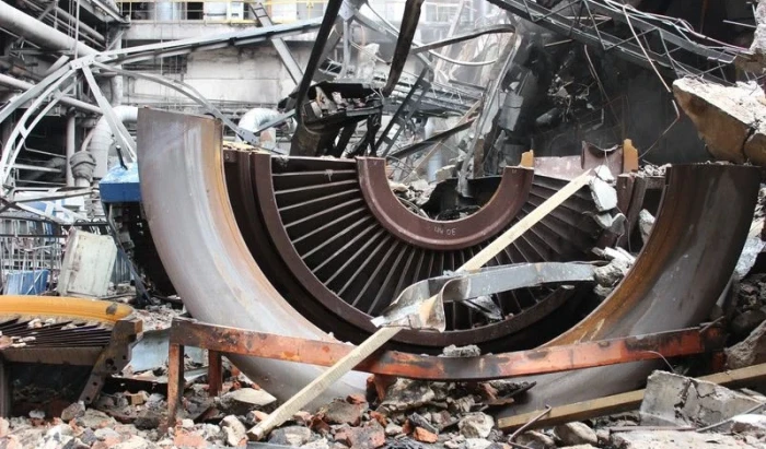 DTEK power station badly damaged in russian drone attack