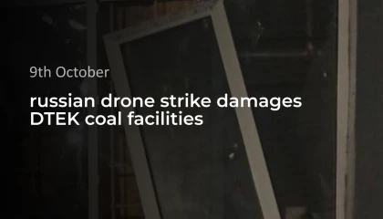 russian drones hit two DTEK power sites in eastern Ukraine within 10 hours