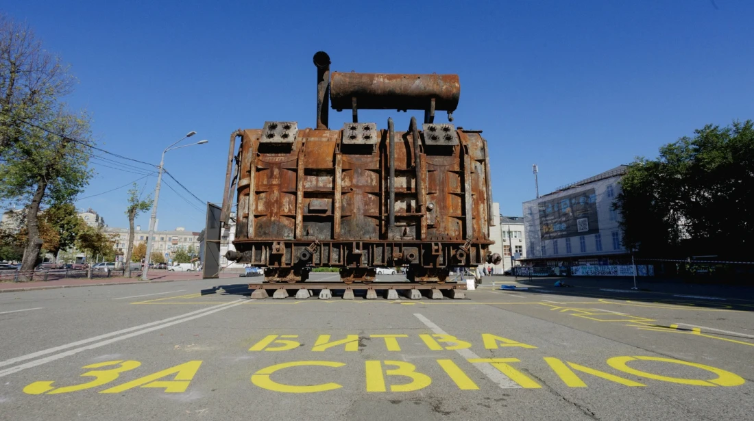 DTEK installation in Kyiv reveals devastating impact of russian strikes on Ukraine’s energy equipment