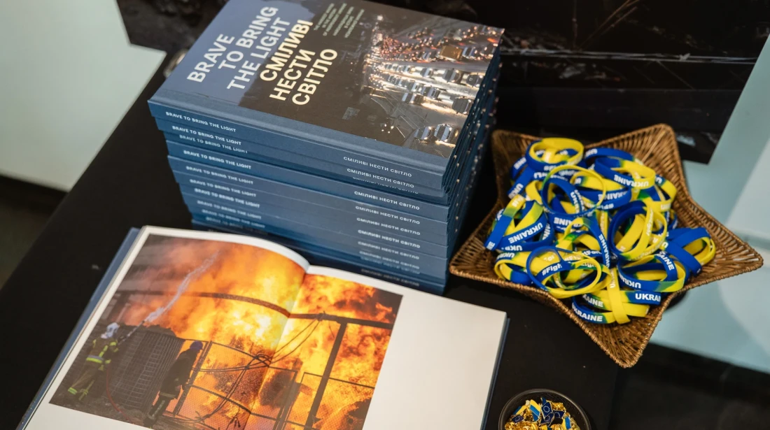 Fight For Light - a new photo exhibition, showcasing the reality of war on Ukraine's energy frontline, in Brussels