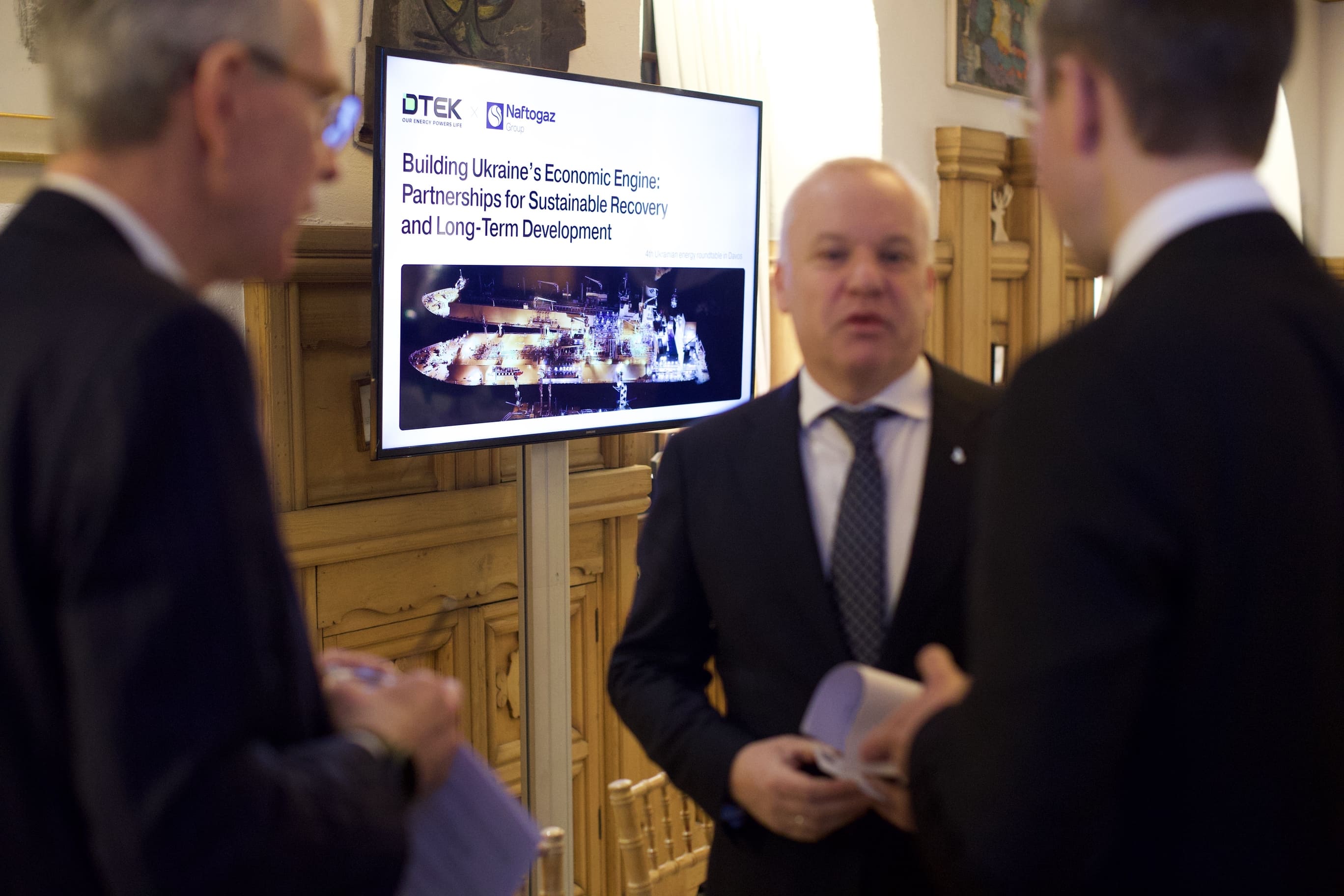 DTEK and Naftogaz convene Davos roundtable on Ukraine’s recovery and energy-led growth