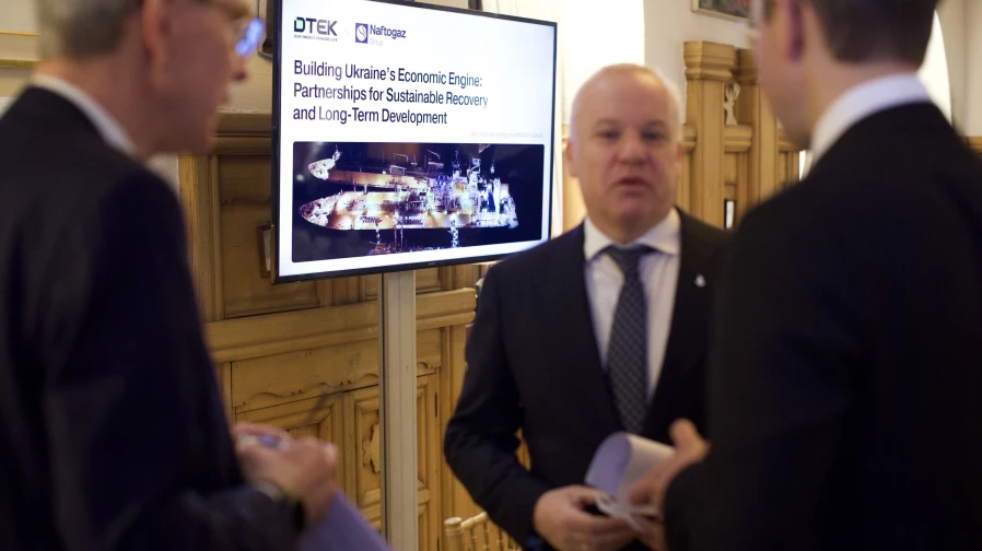DTEK and Naftogaz convene Davos roundtable on Ukraine’s recovery and energy-led growth