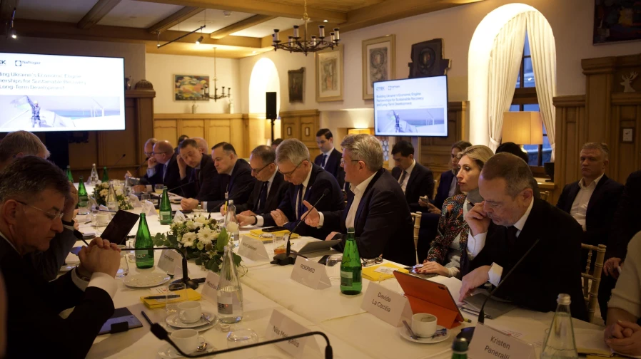 DTEK and Naftogaz convene Davos roundtable on Ukraine’s recovery and energy-led growth