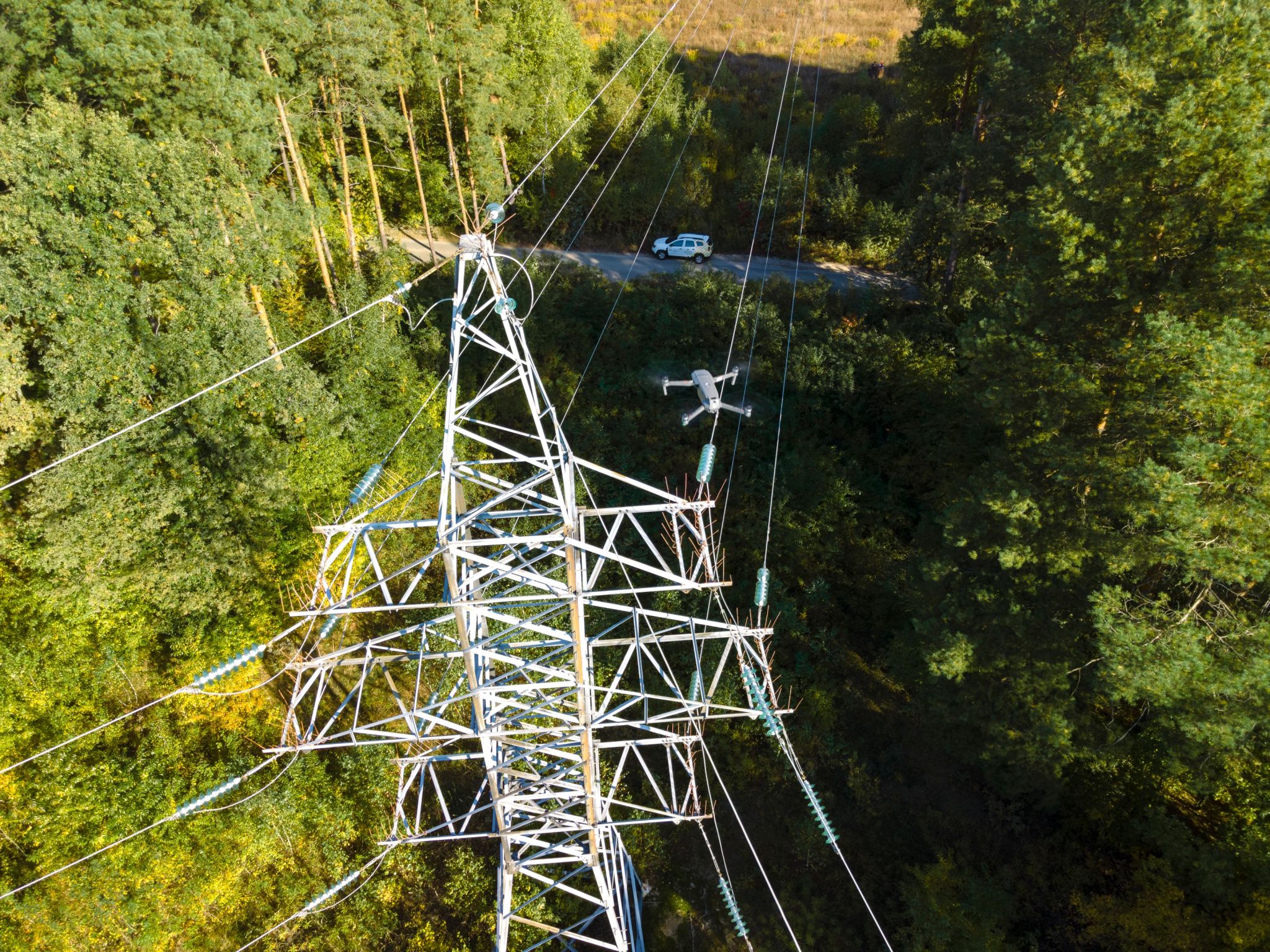 ДТЭК, ЛЭП, дроны