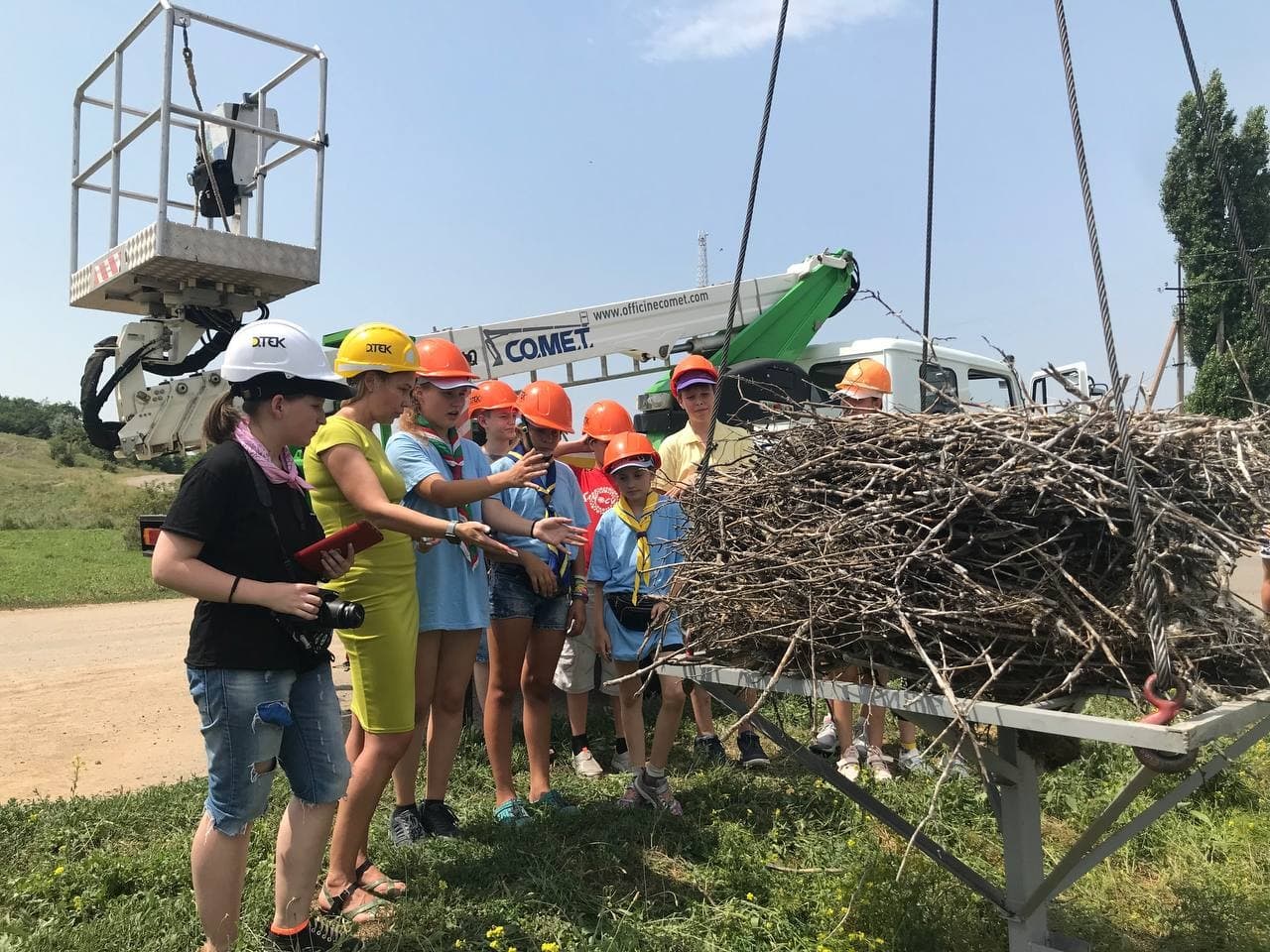 ДТЕК Мережі започаткував еколого-просвітницький проєкт із захисту білого лелеки. Зображення 11 ДТЕК Мережі започаткував еколого-просвітницький проєкт із захисту білого лелеки. Зображення 10