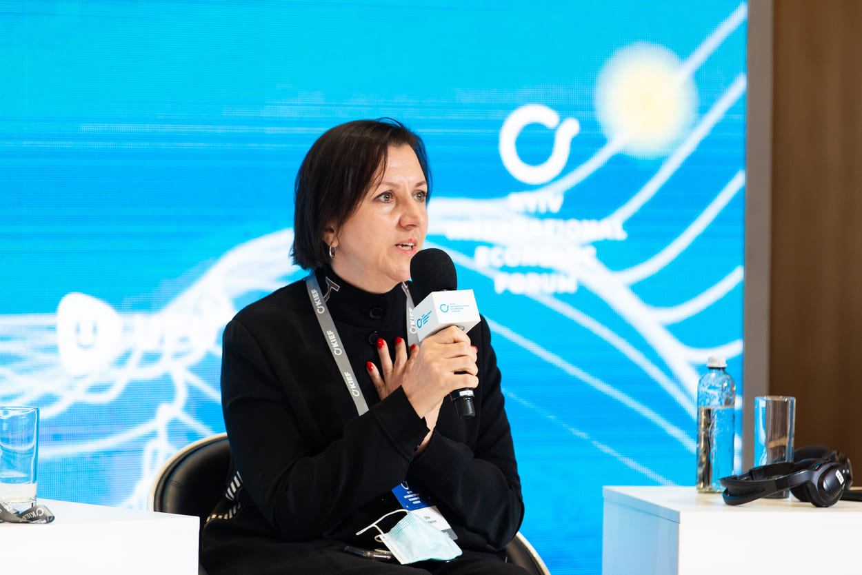КМЭФ, Ольга Захарова, Киевский международный экономический форум 2021