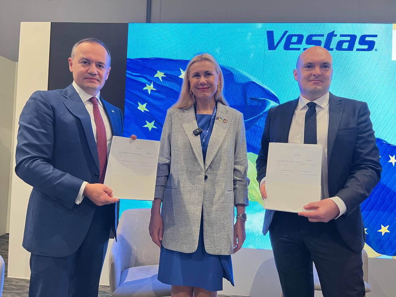 DTEK and Vestas ready to implement Ukraine’s largest private investment project in the energy sector since gaining independence. Picture 1