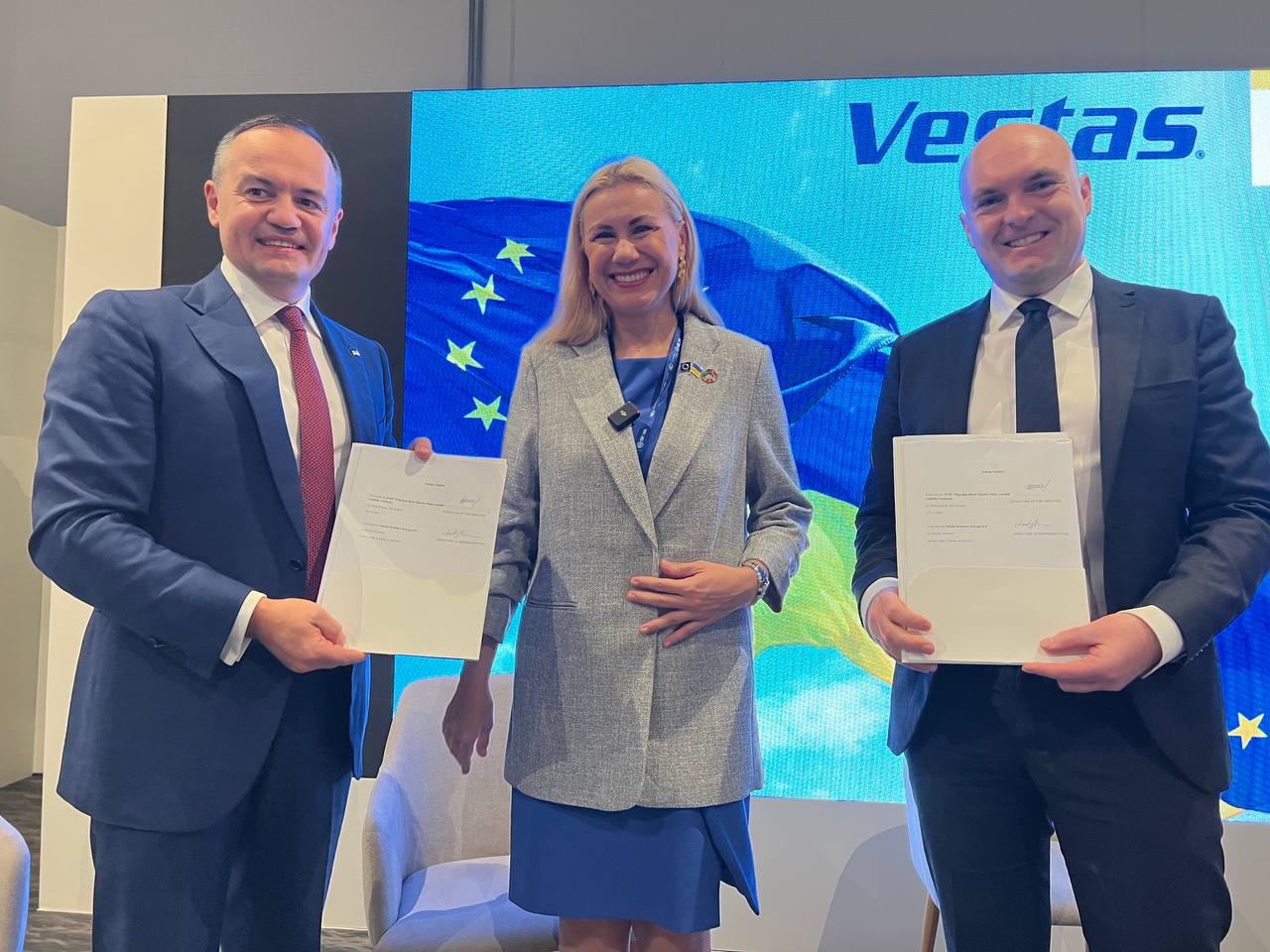 DTEK and Vestas ready to implement Ukraine’s largest private investment project in the energy sector since gaining independence. Picture 2