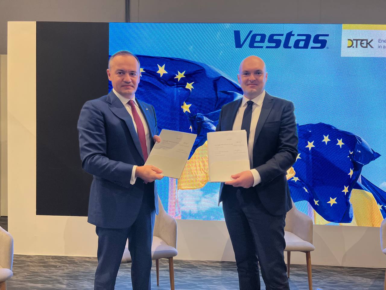 DTEK and Vestas ready to implement Ukraine’s largest private investment project in the energy sector since gaining independence. Picture 3
